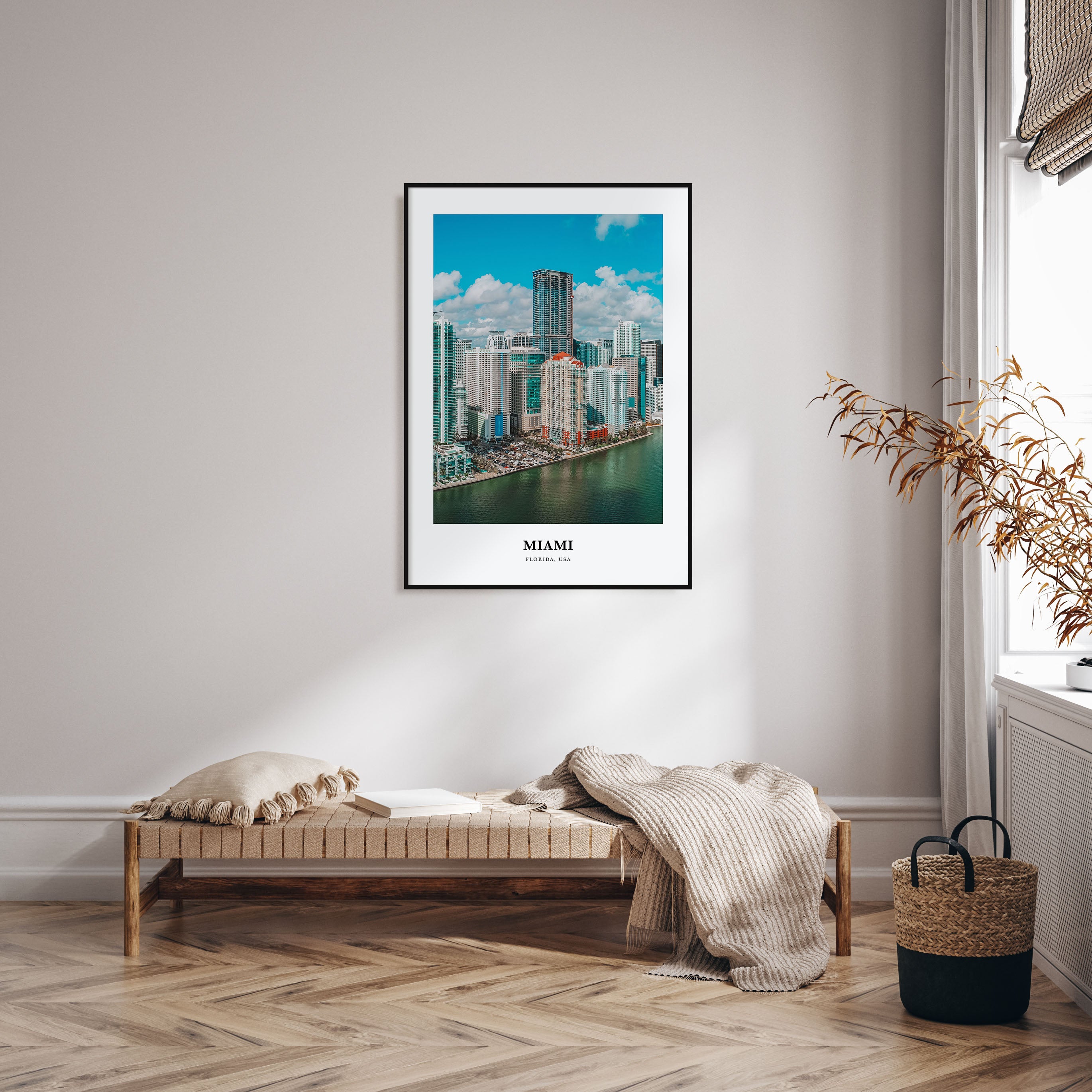Miami Portrait Color No 1 Poster