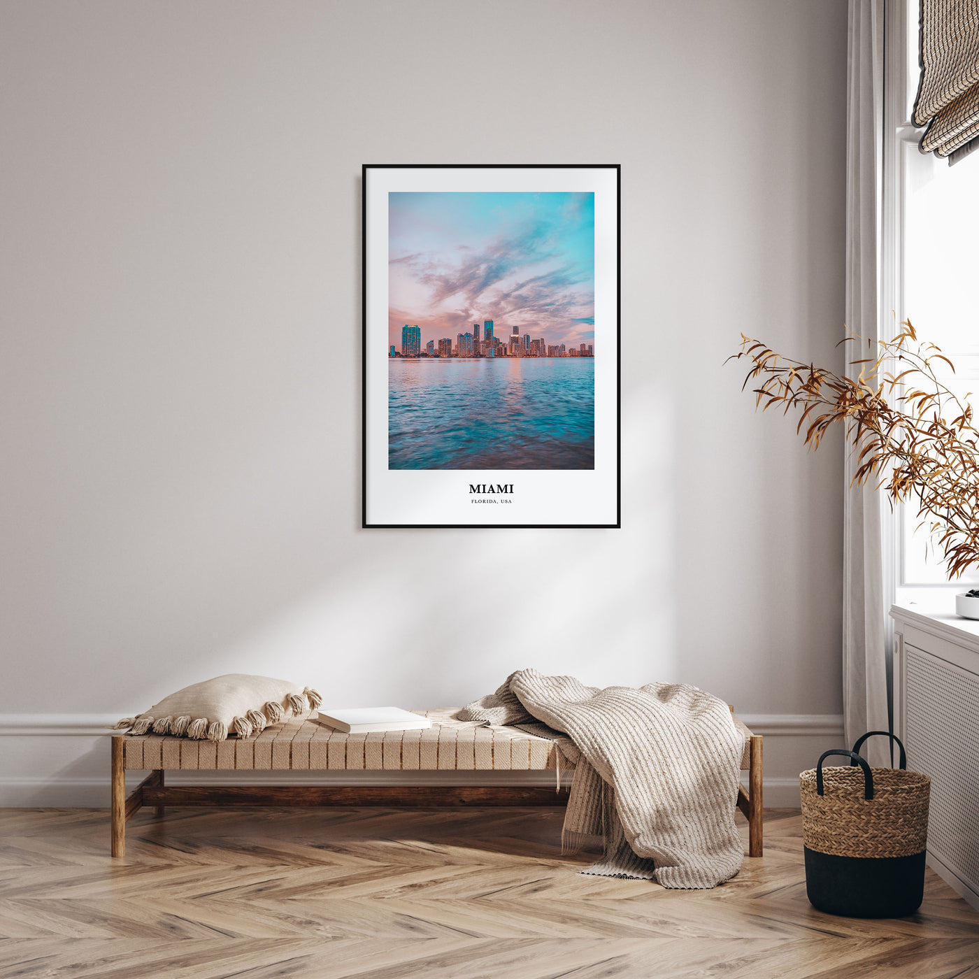 Miami Portrait Color No 3 Poster