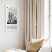 Miami Print Black and White No 2, Miami Wall Art, Miami Poster, Miami Photo, Miami Decor, Miami Beach, Florida, USA, United States