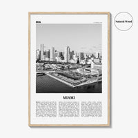 Miami Print Black and White No 3, Miami Wall Art, Miami Poster, Miami Photo, Miami Wall Decor, Miami Beach, Florida, USA, United States