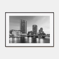 Michigan Landscape B&W Poster