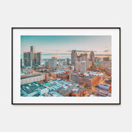 Michigan Landscape Color Poster