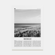 Michigan Travel B&W No 1 Poster