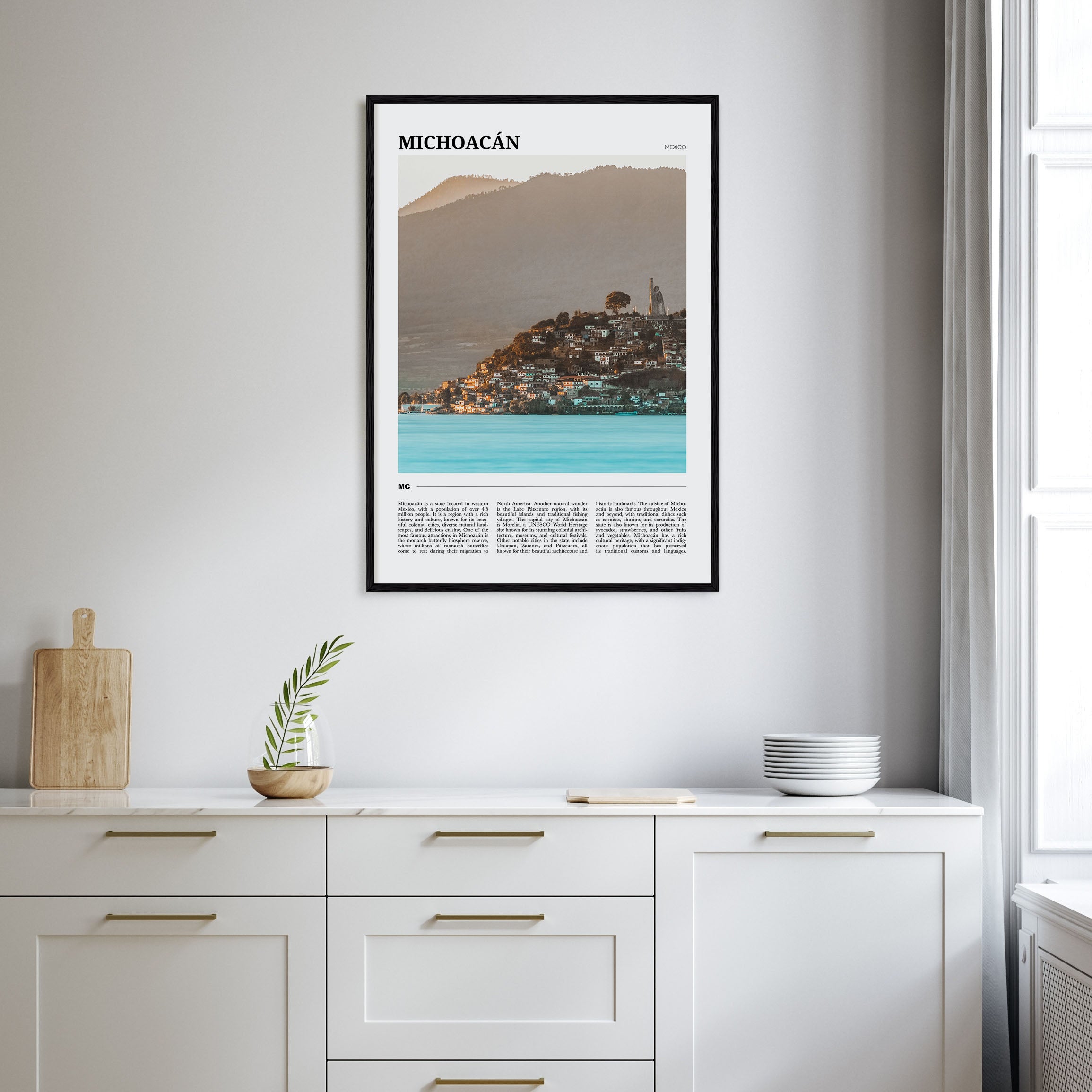 Michoacán Travel Color No 1 Poster
