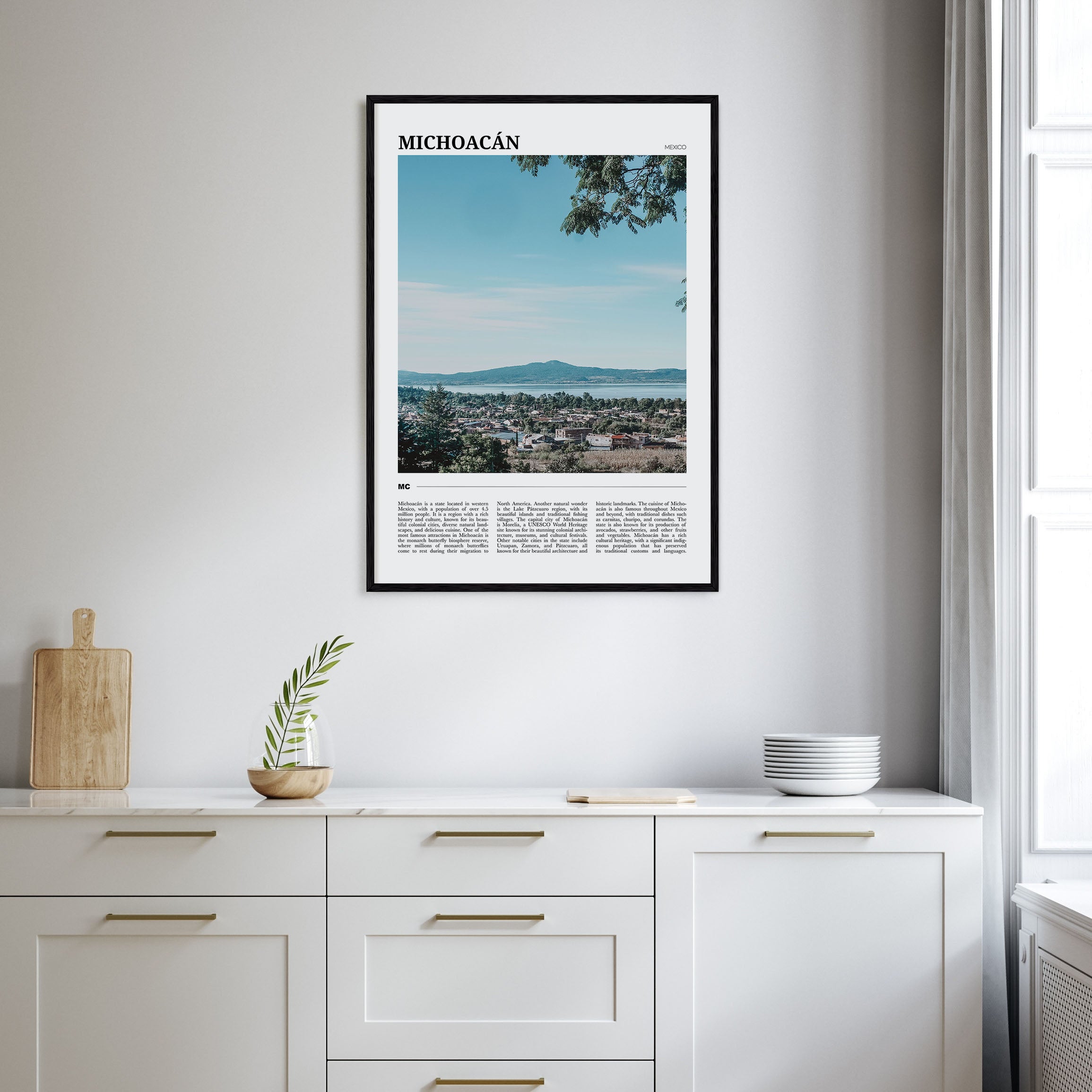 Michoacán Travel Color No 2 Poster