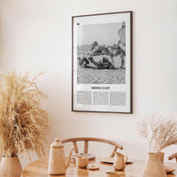 Middle East Print Black and White, Middle East Wall Art, Middle East Poster, Middle East Photo, Middle East Wall Decor, Continent Art Print