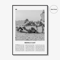 Middle East Print Black and White, Middle East Wall Art, Middle East Poster, Middle East Photo, Middle East Wall Decor, Continent Art Print
