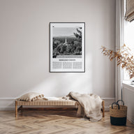 Middlesex County Travel B&W Poster