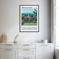 Middlesex County Travel Color Poster