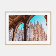 Milan Landscape Color Poster