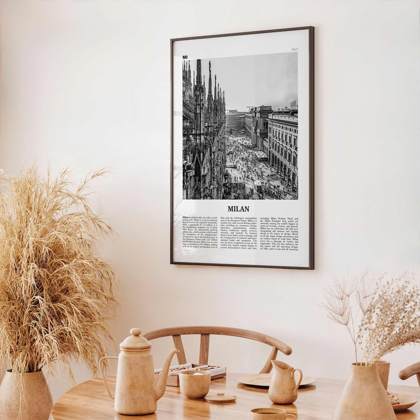 Milan Print Black and White No 1, Milan Wall Art, Milan Poster, Milan Photo, Milan Wall Decor, City Art Print, Italy, Milano, Italia