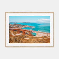 Mill Valley Landscape Color Poster