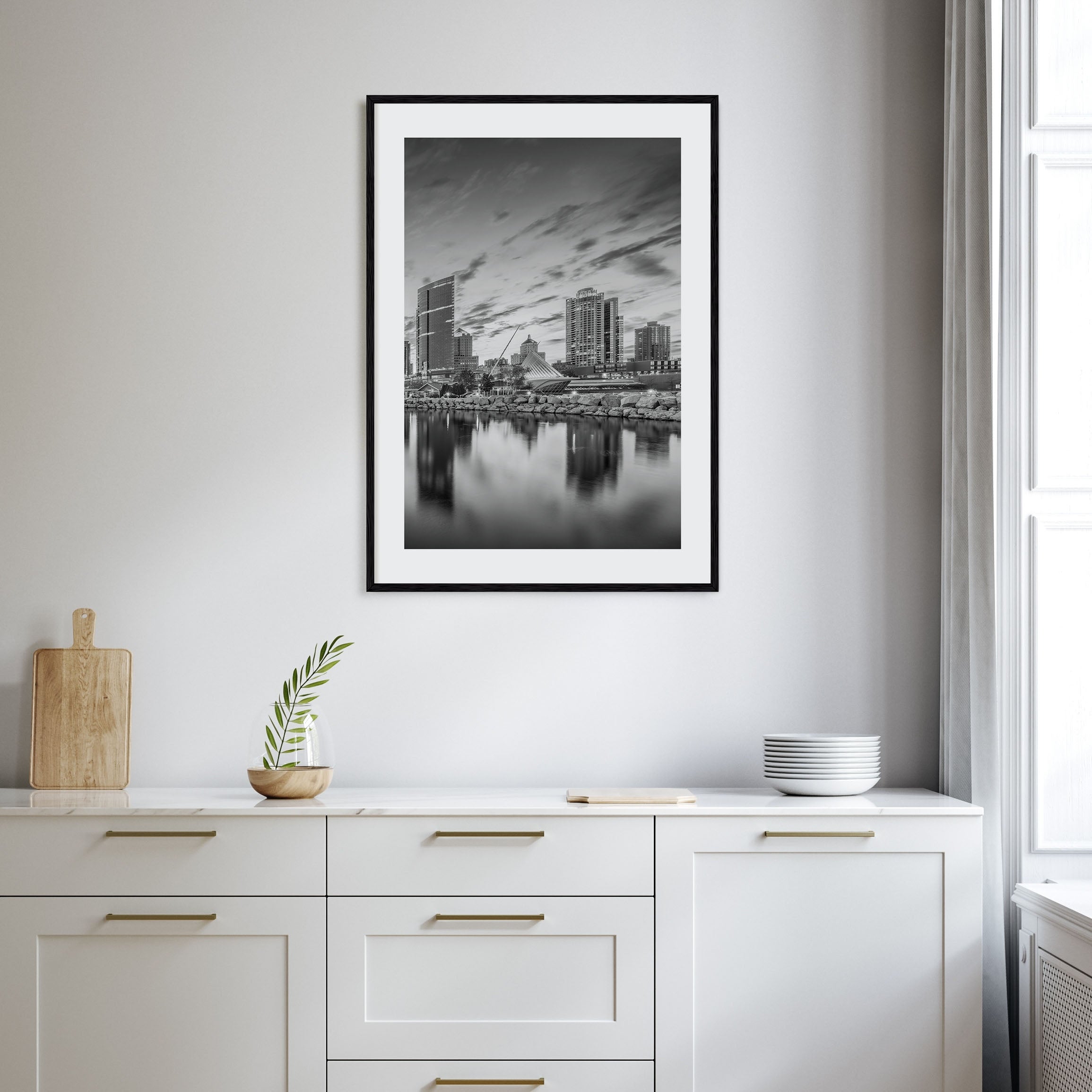 Milwaukee Photo B&W No 2 Poster