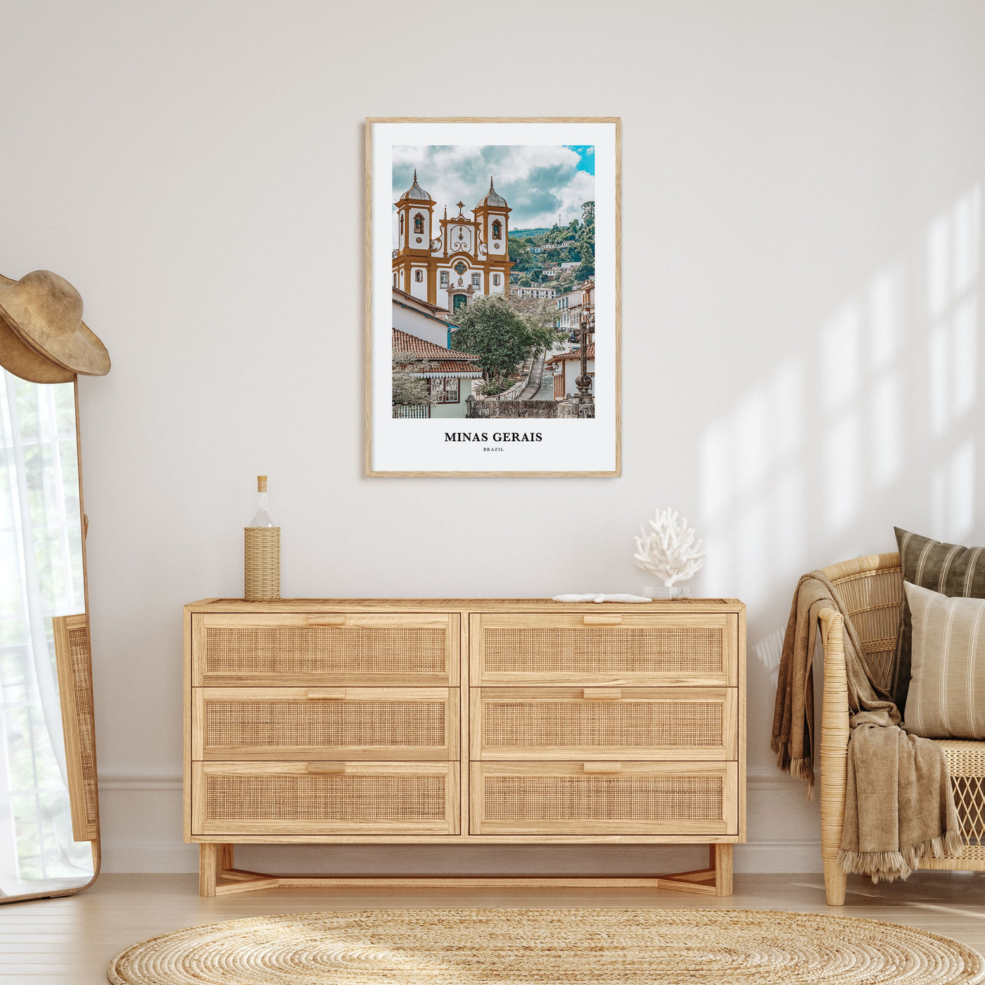 Minas Gerais Portrait Color Poster