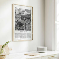 Minas Gerais Print Black and White, Minas Gerais Wall Art, Minas Gerais Poster, Minas Gerais Photo, Minas Gerais Map, Brazil