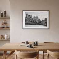 Minneapolis Landscape B&W Poster