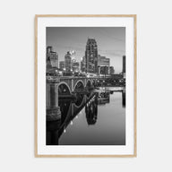 Minneapolis Photo B&W No 2 Poster