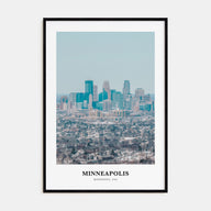 Minneapolis Portrait Color No 1 Poster