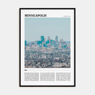 Minneapolis Travel Color No 1 Poster