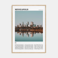Minneapolis Travel Color No 3 Poster