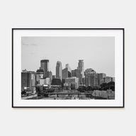 Minnesota Landscape B&W Poster