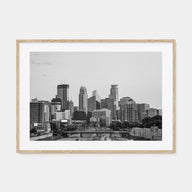 Minnesota Landscape B&W Poster