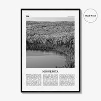 Minnesota Print Black and White No 3, Minnesota Wall Art, Minnesota Poster, Minnesota Photo, Minnesota Wall Décor, Minnesota Map