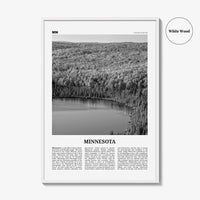 Minnesota Print Black and White No 3, Minnesota Wall Art, Minnesota Poster, Minnesota Photo, Minnesota Wall Décor, Minnesota Map