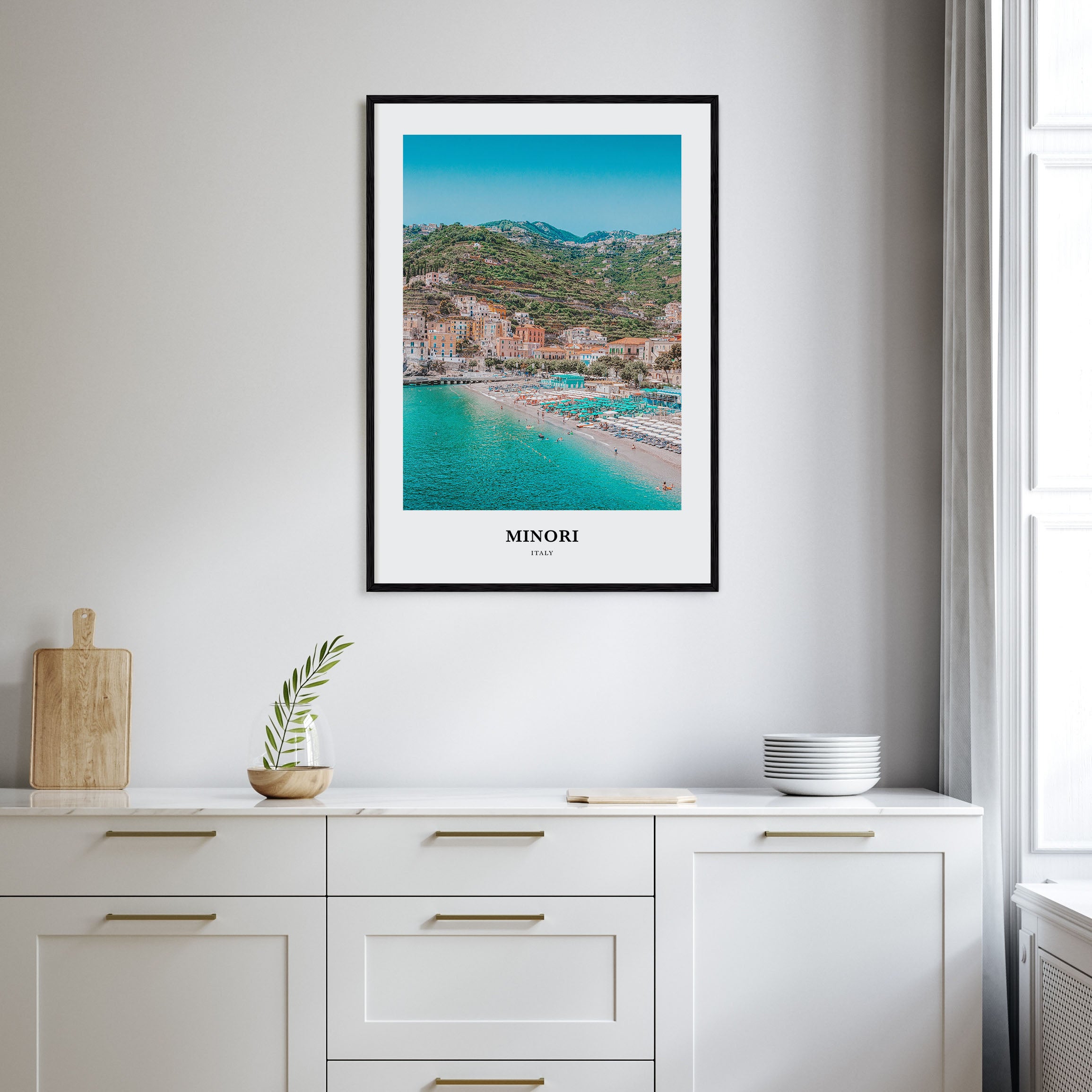 Minori Portrait Color Poster