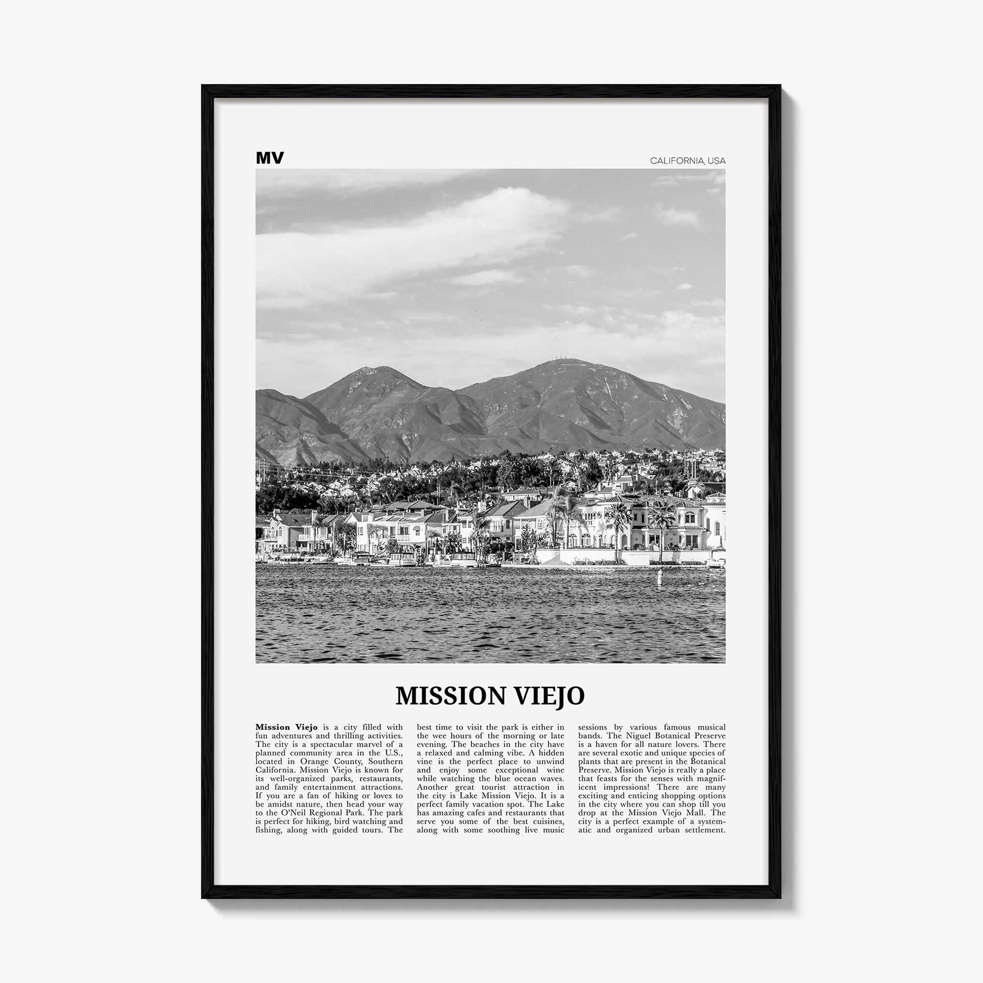 Mission Viejo Poster