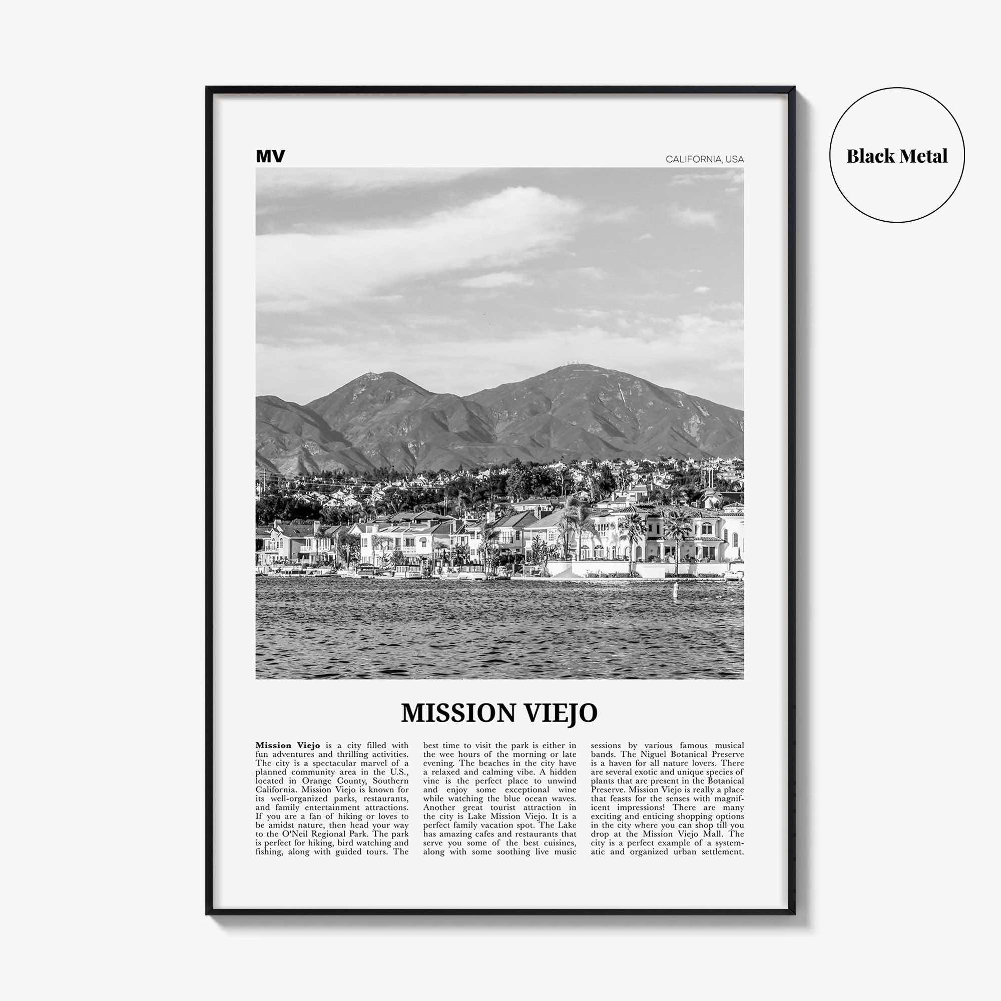 Mission Viejo Poster