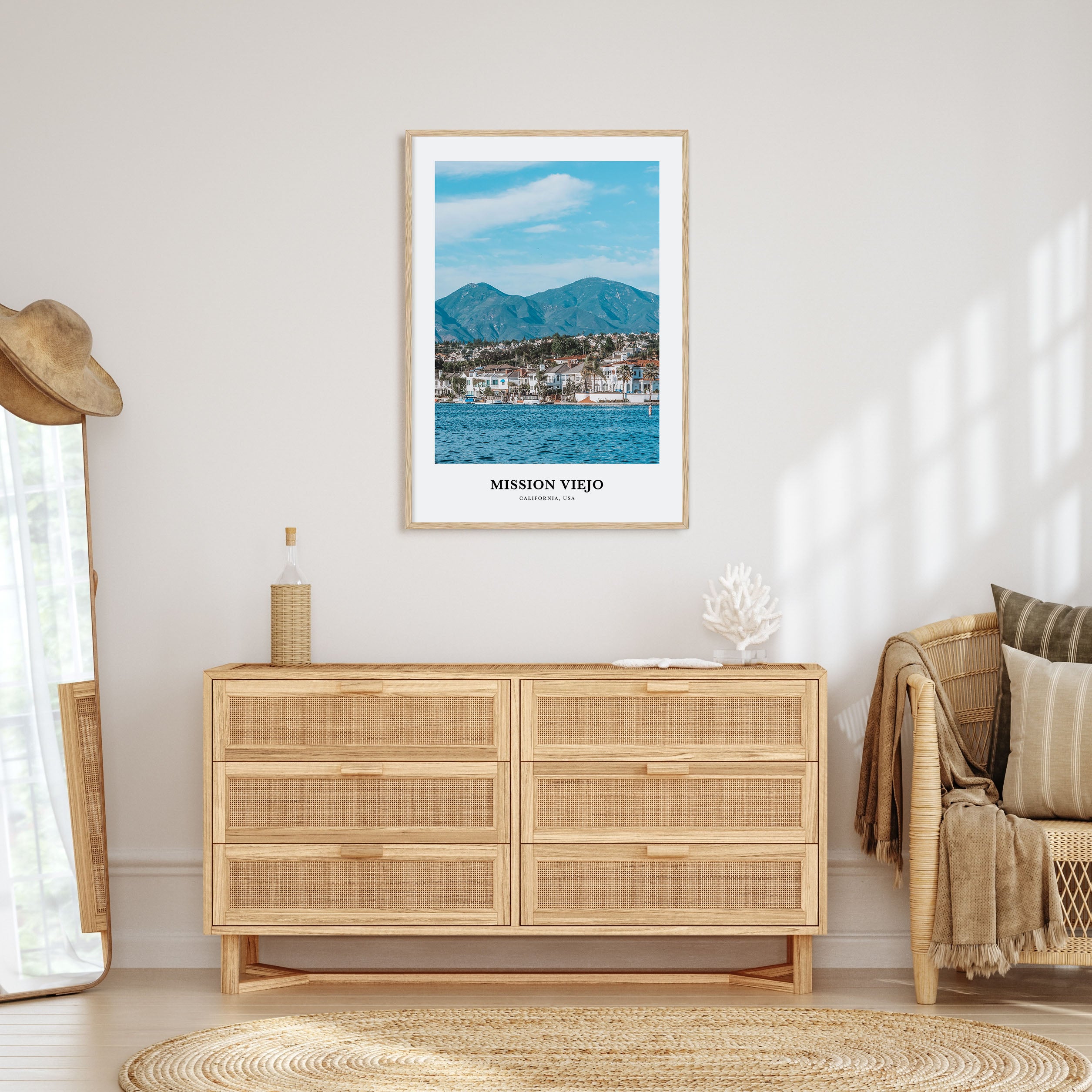 Mission Viejo Portrait Color Poster