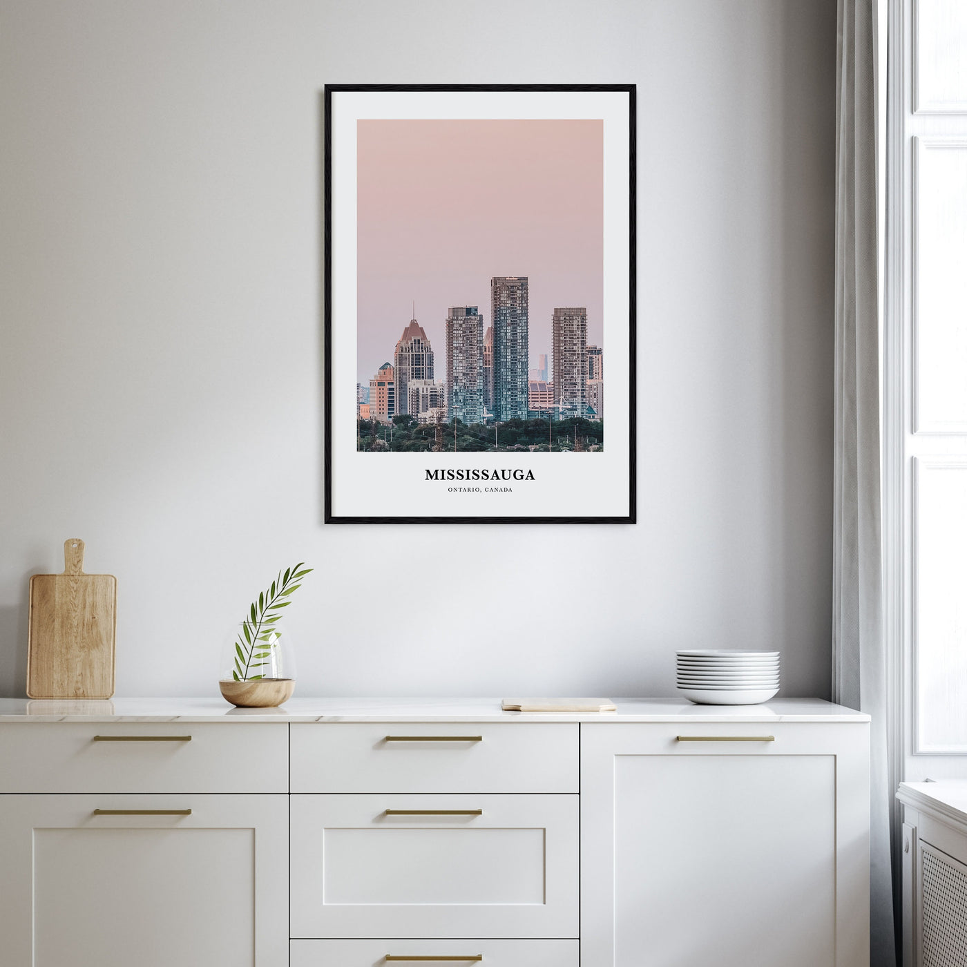 Mississauga Portrait Color Poster