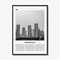 Mississauga Print Black and White, Mississauga Wall Art, Mississauga Poster, Mississauga Photo, Mississauga Décor, Ontario, Canada
