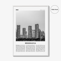 Mississauga Print Black and White, Mississauga Wall Art, Mississauga Poster, Mississauga Photo, Mississauga Décor, Ontario, Canada
