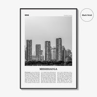 Mississauga Print Black and White, Mississauga Wall Art, Mississauga Poster, Mississauga Photo, Mississauga Décor, Ontario, Canada