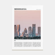 Mississauga Travel Color Poster