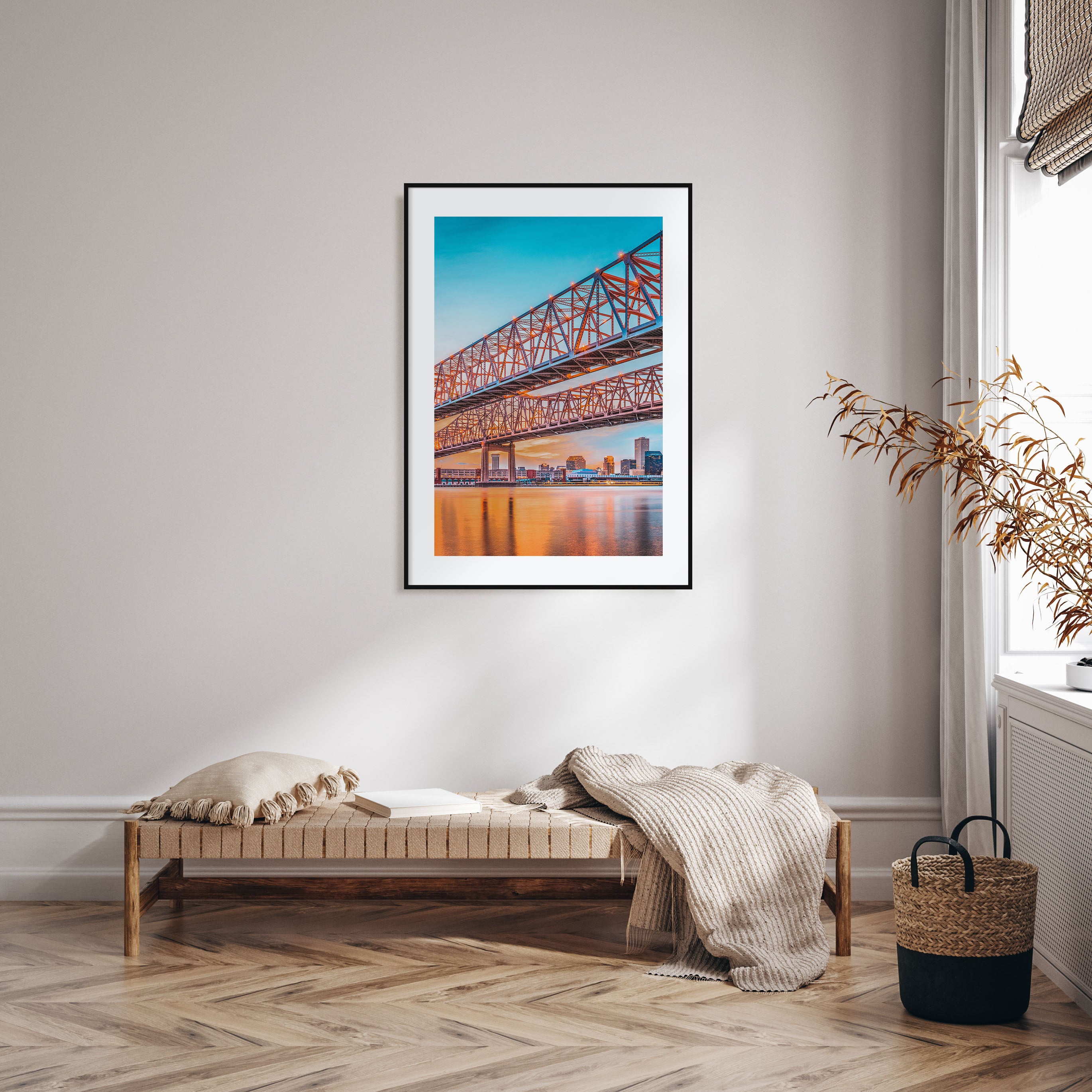 Mississippi River Photo Color Poster
