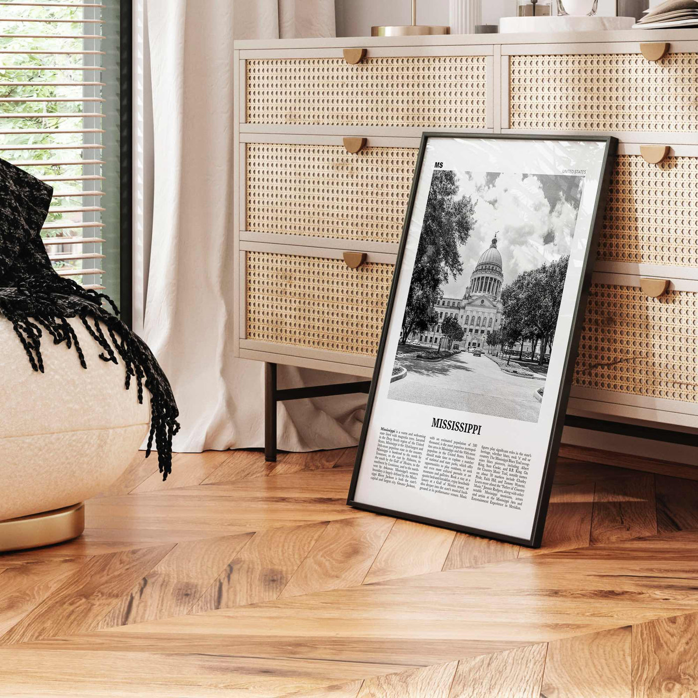 Mississippi Print Black and White No 1, Mississippi Wall Art, Mississippi Poster, Mississippi Photo, USA, United States, North America