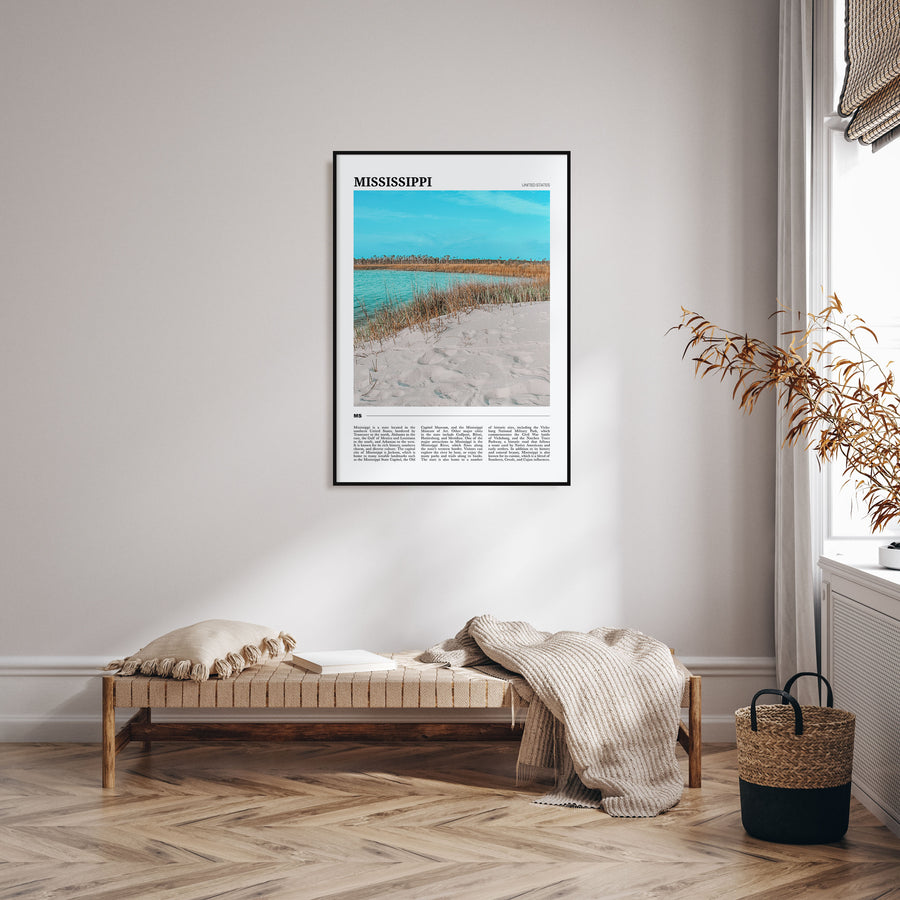 Mississippi Travel Color No 1 Poster
