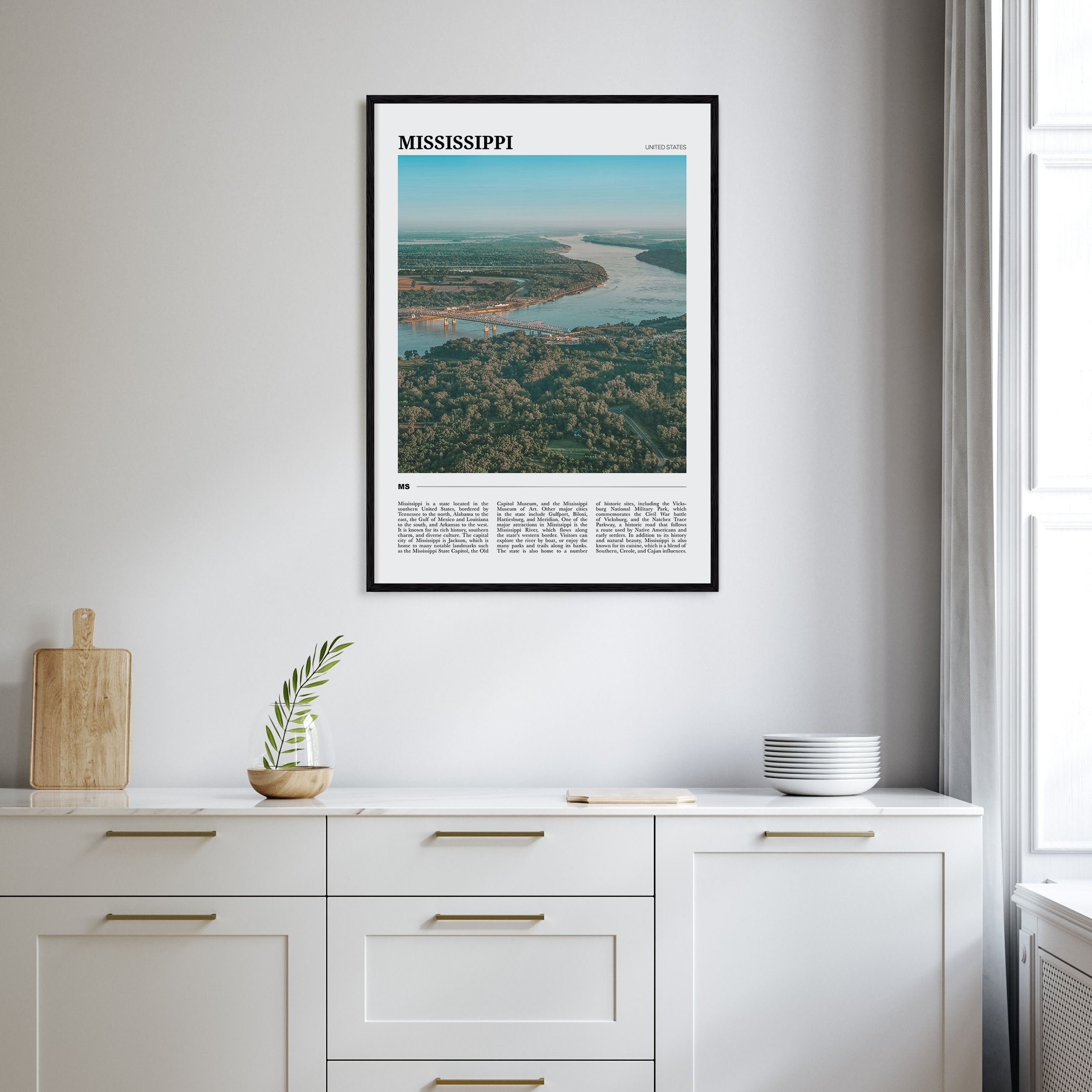 Mississippi Travel Color No 2 Poster