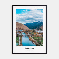 Missoula Portrait Color Poster