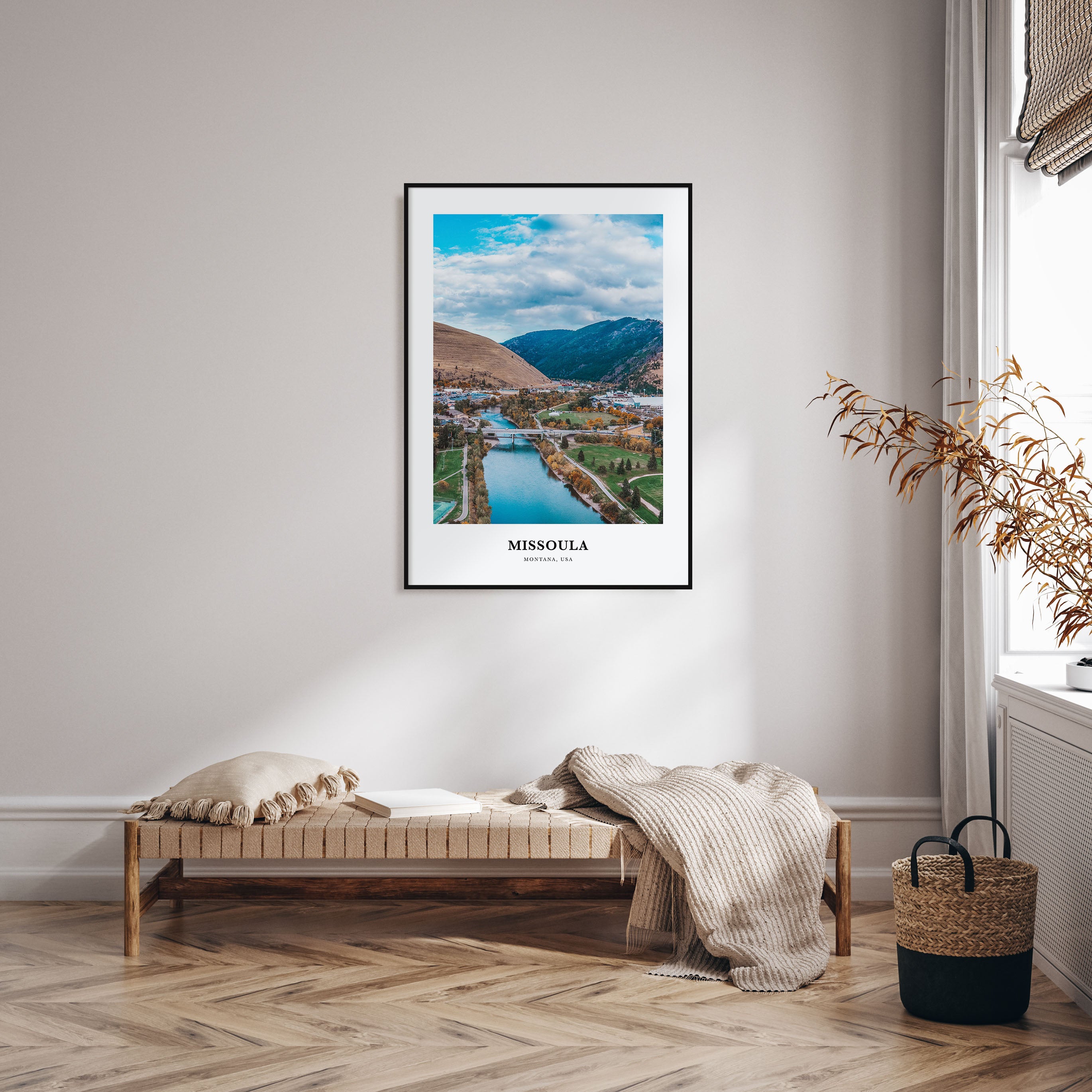Missoula Portrait Color Poster