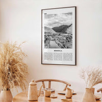 Missoula Print Black and White, Missoula Wall Art, Missoula Poster, Missoula Photo, Missoula Wall Décor, Montana, USA, United States