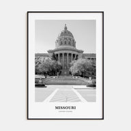 Missouri Portrait B&W No 1 Poster
