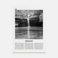 Missouri Travel B&W No 2 Poster