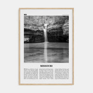 Missouri Travel B&W No 2 Poster
