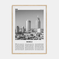 Mobile Travel B&W Poster