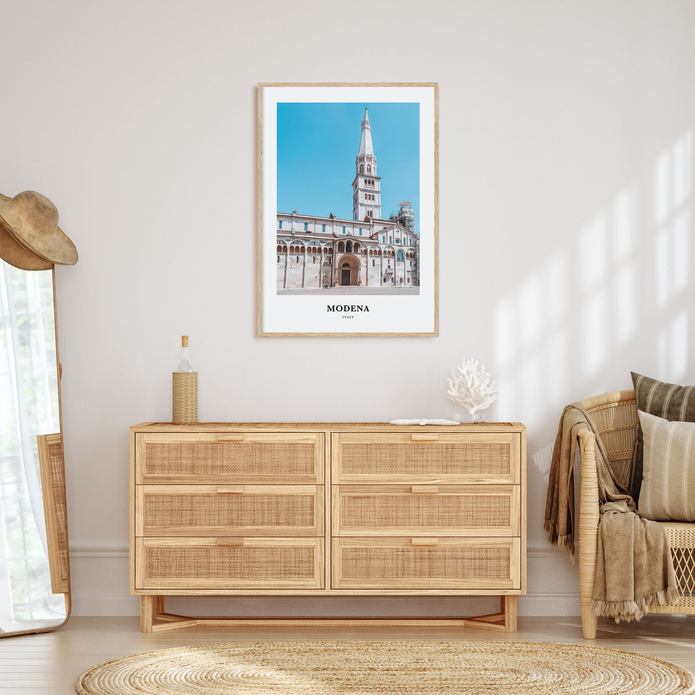 Modena Portrait Color Poster