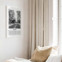 Modesto Print Black and White, Modesto Wall Art, Modesto Poster, Modesto Photo, Modesto Wall Décor, Modesto Map, California, USA